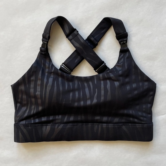 Venice High Impact Full Coverage Nursing Sports Bra (Black Tiger) - Picture 1 of 8